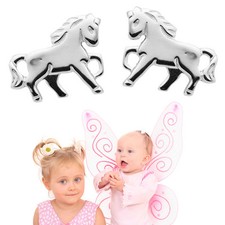 Echt Gold 333 Weißgold Pony