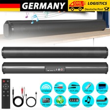 Soundbar Wireless Bluetooth 4 Lautsprechersystem Subwoofer Surround TV Heimkino
