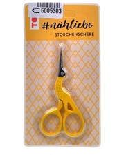 Nähliebe Storchenschere Gelb: Lackierte #5005303