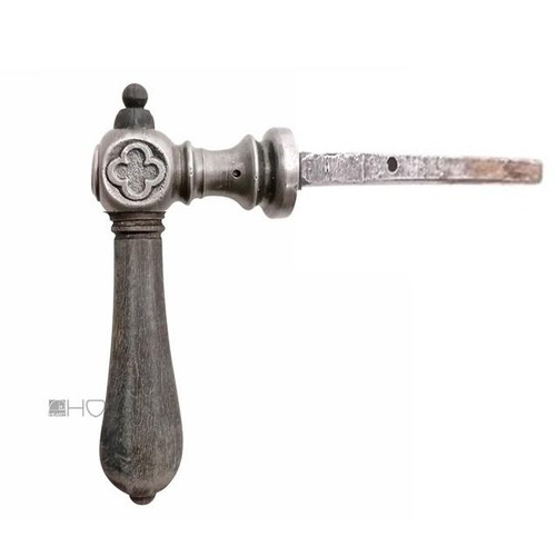 Türdrücker antik eisen horn - eisen,