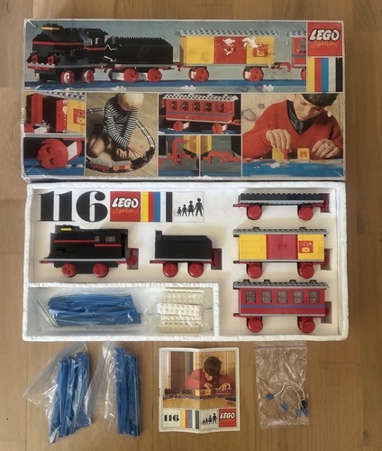 Lego 116 eisenbahn zug - lego,