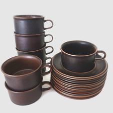 1x Teetasse mit Untertasse / h 5,3 cm  Arabia Ruska Finland - mehr da!!!