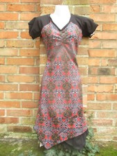 Chapati Kleid Tunika rot