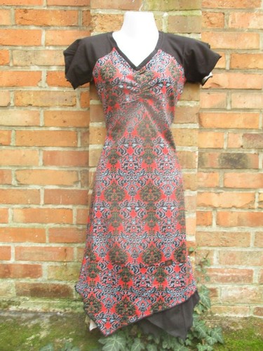 Chapati kleid tunika rot - chapati,