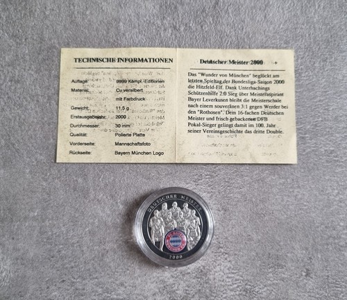 Silber münze medaille - medaille, fc
