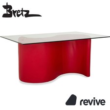 Bretz glass esstisch rot 159 - 159, x