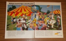 Seltene Werbung Ruhrgas AG - Circus Probst - Karussell Elefanten Drachen 1994