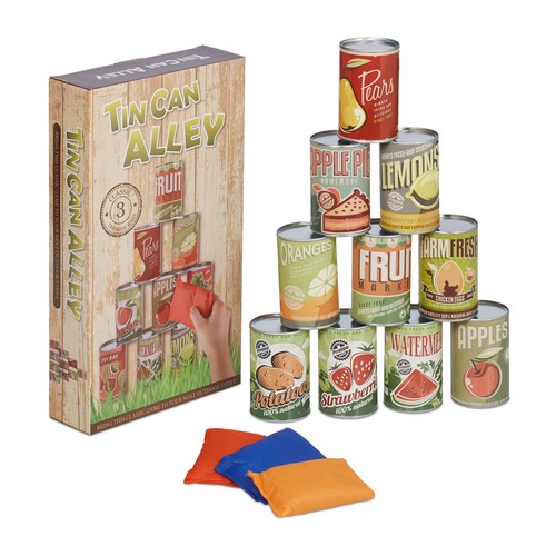 Dosenwerfen dosenwurfspiel - dosenwerfen,