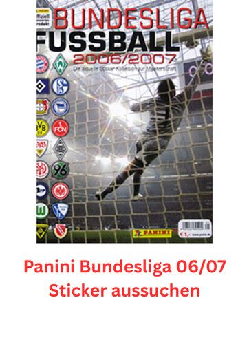 Panini bundesliga 2006 - panini,