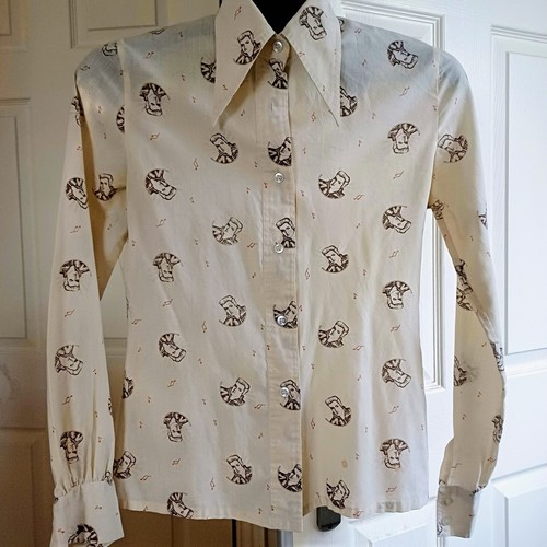 Vintage brutus 70s cream - vintage,
