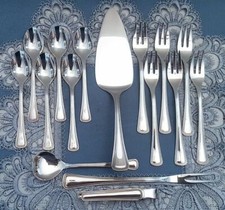 Traumhaftes Silberbesteck / Kuchenbesteck WMF Den Haag Perlrand + Vorleger Nr. 2