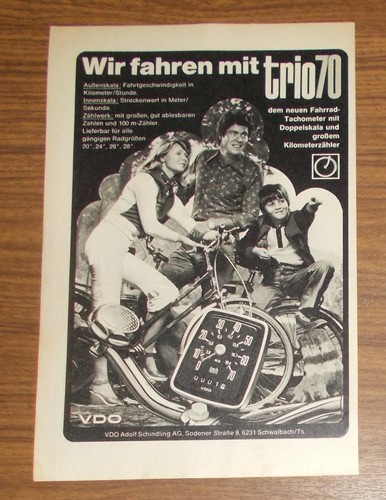 Seltene werbung vdo wir - -,