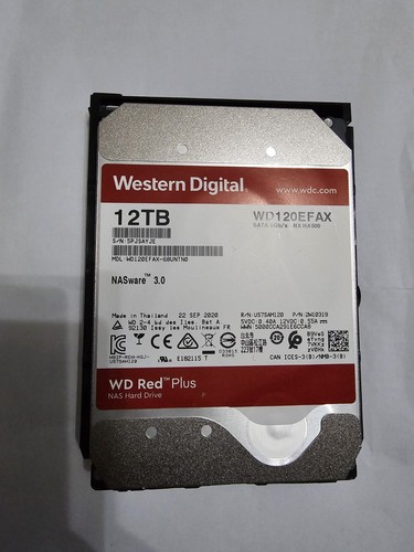 Red 12tb wd120efax 68untn0 - red,