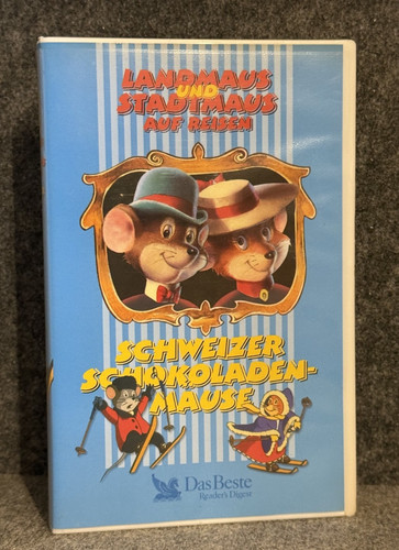 Vhs landmaus und stadtmaus - vhs,