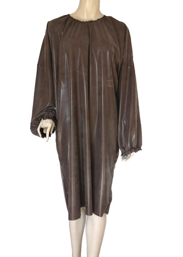 Latexkleid lang gummikleid - latexkleid,