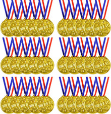 Metall Medaillen 30 Stück Kinder Sport Geburtstag Party Mitbringsel