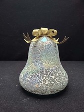 LUMIDA Xmas Mosaik-Glocke Farbwechsel Timerfunktion H. ca. 19cm