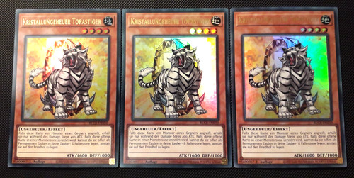 3x kristallungeheuer - yu-gi-oh!,