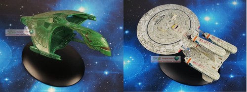 Eaglemoss star trek romulan - eaglemoss,