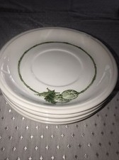 4 Stück Coloroll Biltons Tee Unterteller. England Keramik Früchte