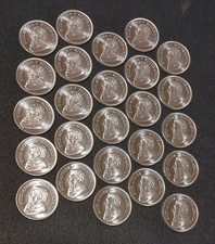 25x 1 OZ UNZE SILBER MÜNZE
