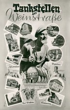 Ansichtskarte Tankstellen der Weinstraße Gasthäuser