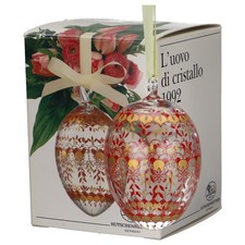 Das Glas-Ei 1992 Hutschenreuther Osterartikel / Frühlingsartikel Ostereier aus G