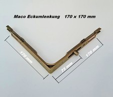 MACO - Eckumlenkung - 170 x 170 mm - Zapfen