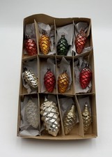 DDR Weihnachtskugeln Zapfen