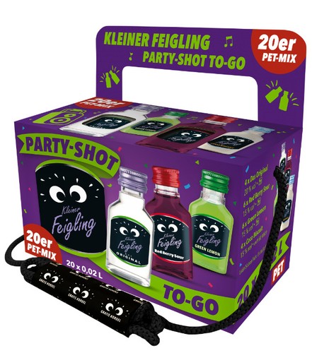 Kleiner feigling party shot - party-shot, to