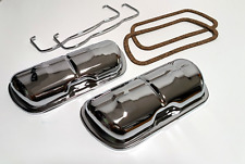 Ventildeckel Satz Chrom mit