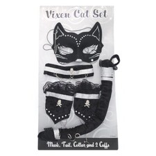 KATZE KOSTÜM SET SCHWANZ