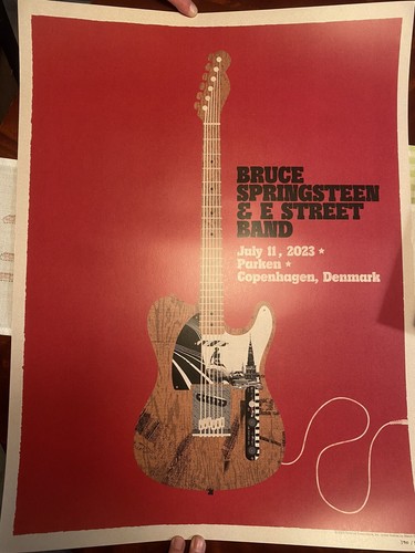 Bruce springsteen tour plakat - springsteen,