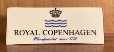 Royal Copenhagen * Blue Fluted Musselmalet * Reklame * Dealer sign