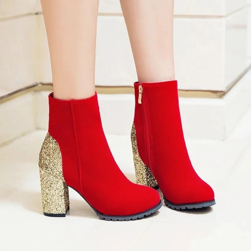 Eur glitzer high heels - 36,