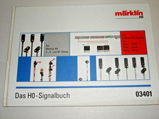 Märklin HO:    03401  Signalbuch HO
