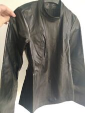 Lederbluse Echtes Leder Shirt