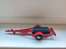 Welly Bootsanhänger Trailer rot No 9273 rar selten vintage