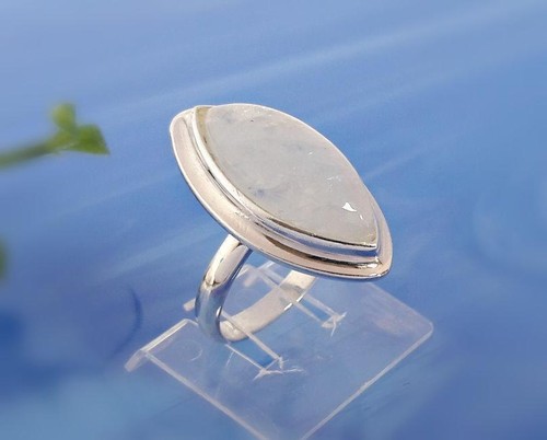 Mondsteinring silber 925 54 - silber,