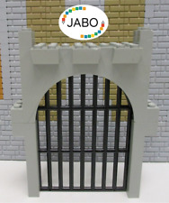 (B3/10) Lego Falltor Tor Gitter alt hellgrau Ritter Ritterburg Castle 6086 6091