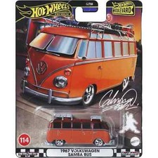 Hot Wheels Premium 1967 VW VOLKSWAGEN T1 SAMBA BUS BOULEVARD