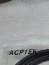 AGPTEK Audiokabel Koaxialkabel Cinch Schwarz Goldstecker Audio Video Kabel