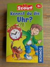 Scout - Kennst du die Uhr? Kosmos Lernspiel ab 5 Jahre