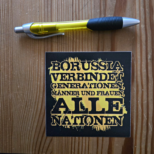 Borussia dortmund aufkleber - borussia,