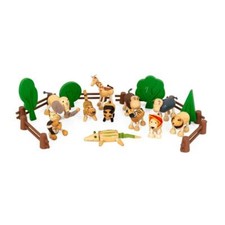 AFH Zoo Spielset | Holztiere |
