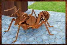 Stahlskulptur Gartendeko Edelrost Ameise Amelie I