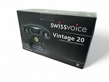 swissvoice Vintage 20 Analog Telefon schwarz