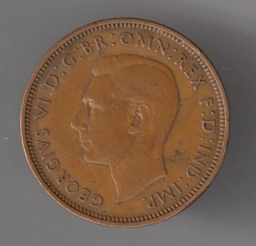 Half penny 1943 - gb:,