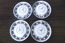 4 x Mercedes Radkappe weiss