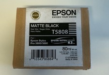 original epson t5808 matt schwarz epson c13t580800 epson stylus pro 3800 3880